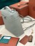 Loro Piana Extra Pocket Backpack in Eucalyptus Grained Calfskin
