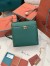 Loro Piana Extra Pocket Backpack in Green Grained Calfskin