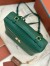 Loro Piana Extra Pocket Backpack in Green Grained Calfskin
