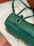 Loro Piana Extra Pocket Backpack in Green Grained Calfskin
