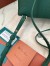 Loro Piana Extra Pocket Backpack in Green Grained Calfskin