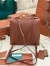 Loro Piana Extra Pocket Backpack in Kummel Grained Calfskin