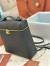 Loro Piana Extra Pocket Backpack in Black Grained Calfskin