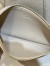 Loro Piana Ghiera Small Shopper in Light Travertine Grained Leather
