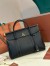 Loro Piana Loom L32 Bag in Black Smooth Calfskin