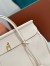 Loro Piana Loom L32 Bag in Cream Grained Leather