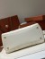 Loro Piana Loom L32 Bag in White Grained Leather