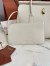 Loro Piana Loom L32 Bag in White Grained Leather