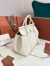 Loro Piana Loom L32 Bag in White Grained Leather