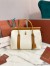 Loro Piana Loom L32 Bag in White and Tan Grained Leather
