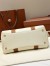Loro Piana Loom L32 Bag in White and Tan Grained Leather