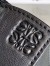 Loewe Puzzle Mini Bag In Black Calfskin
