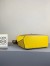 Loewe Puzzle Small Bag In Multicolour Ochre Calfskin