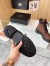 Prada Chelsea Boots in Ebony Leather and Re-Nylon