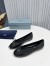 Prada Ballerinas in Black Nappa Leather