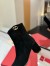 Valentino VLogo The Bold Edition Ankle Boots 70mm in Black Suede Leather