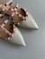 Valentino Garavani Rockstud Flat Mules In Opal-grey Patent Leather