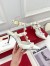 Valentino Roman Enameled Stud Pumps In White Calfskin