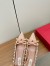 Valentino Rockstud Bow Slingback Pumps 60mm in Beige Patent Leather