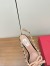 Valentino Rockstud Bow Slingback Pumps 100mm in Black Patent Leather
