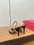 Valentino Rockstud Bow Slingback Pumps 100mm in Black Patent Leather