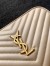Saint Laurent Lou Camera Bag in Beige Quilted Leather
