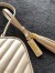 Saint Laurent Lou Camera Bag in Beige Quilted Leather