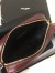 Saint Laurent Lou Camera Bag in Bordeaux Quilted Leather