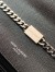 Saint Laurent Kate Chain Small Bag In Noir Grained Leather