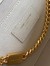 Saint Laurent Kate Chain Medium Bag In White Grained Leather