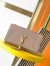 Saint Laurent Kate Tassel Medium Bag In Beige Crocodile-embossed Leather