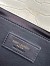 Saint Laurent Kate Tassel Medium Bag In White Crocodile-embossed Leather