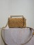 Saint Laurent College Mini Chain Bag in Suede Calfskin