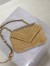 Saint Laurent College Mini Chain Bag in Suede Calfskin