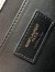 Saint Laurent Envelope Medium Bag In Grey Grained Leather