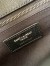 Saint Laurent Envelope Large Black Bag with Black Hardware