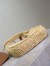 Saint Laurent Le 5 À 7 Hobo Mini Bag in Natural Raffia