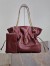 Saint Laurent Jamie 4.3 Large Pochon in Bordeaux Lambskin