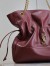 Saint Laurent Jamie 4.3 Large Pochon in Bordeaux Lambskin
