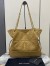 Saint Laurent Jamie 4.3 Large Pochon in Gold Leaf Suede Calfskin