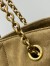 Saint Laurent Jamie 4.3 Large Pochon in Gold Leaf Suede Calfskin
