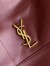 Saint Laurent Jamie Small Shopping Bag in Bordeaux Lambskin