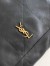 Saint Laurent Jamie 4.3 Pochon Bag in Black Lambskin