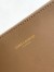 Saint Laurent Le 37 Large Bucket Bag in Caramel Leather