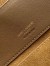 Saint Laurent Le 37 Small Bucket Bag in Golden Leaf Suede Leather