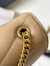 Saint Laurent LouLou Mini Bag in Beige Matelasse Lambskin