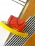 Saint Laurent LouLou Mini Bag in Orange Matelasse Lambskin