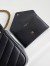 Saint Laurent LouLou Medium Bag in Black Matelasse Lambskin