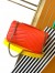 Saint Laurent LouLou Medium Bag in Orange Matelasse Lambskin