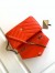 Saint Laurent LouLou Medium Bag in Orange Matelasse Lambskin